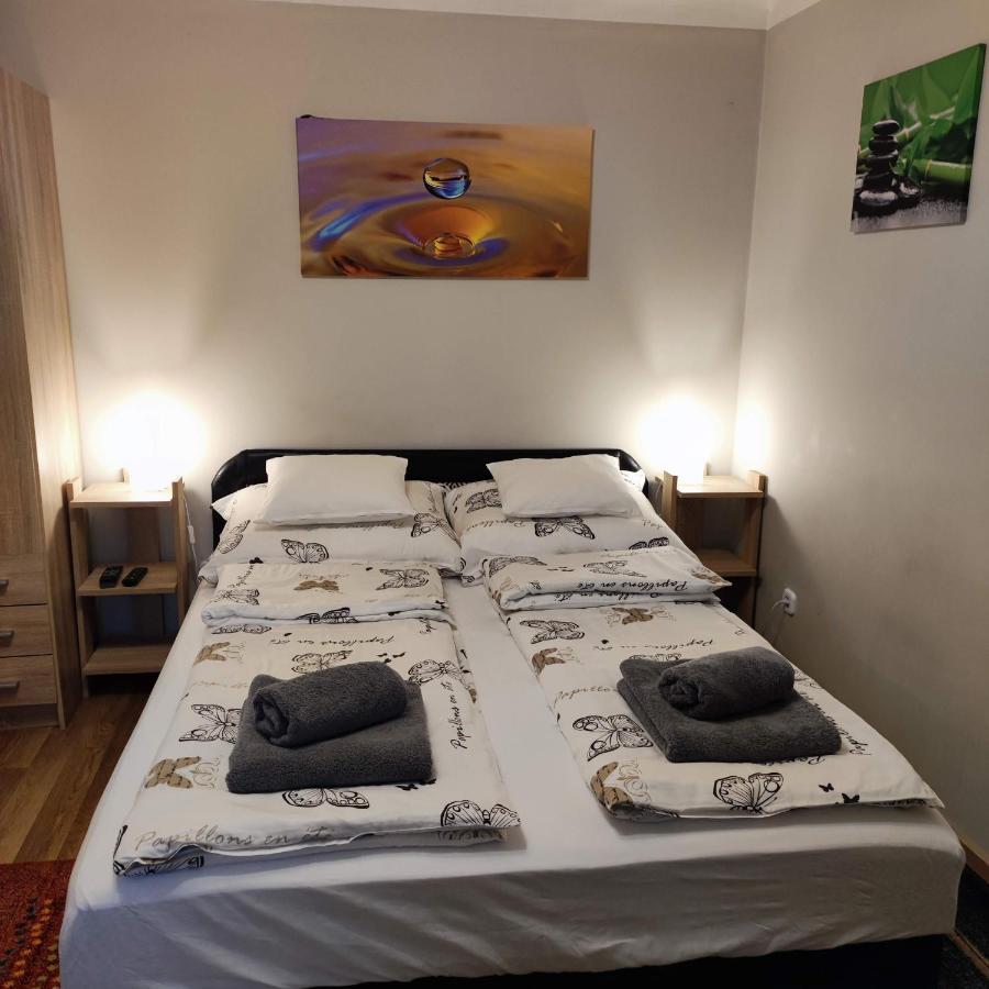 Green Garden Apartment Ingyenes Zart Parkoloval 塞格德 外观 照片